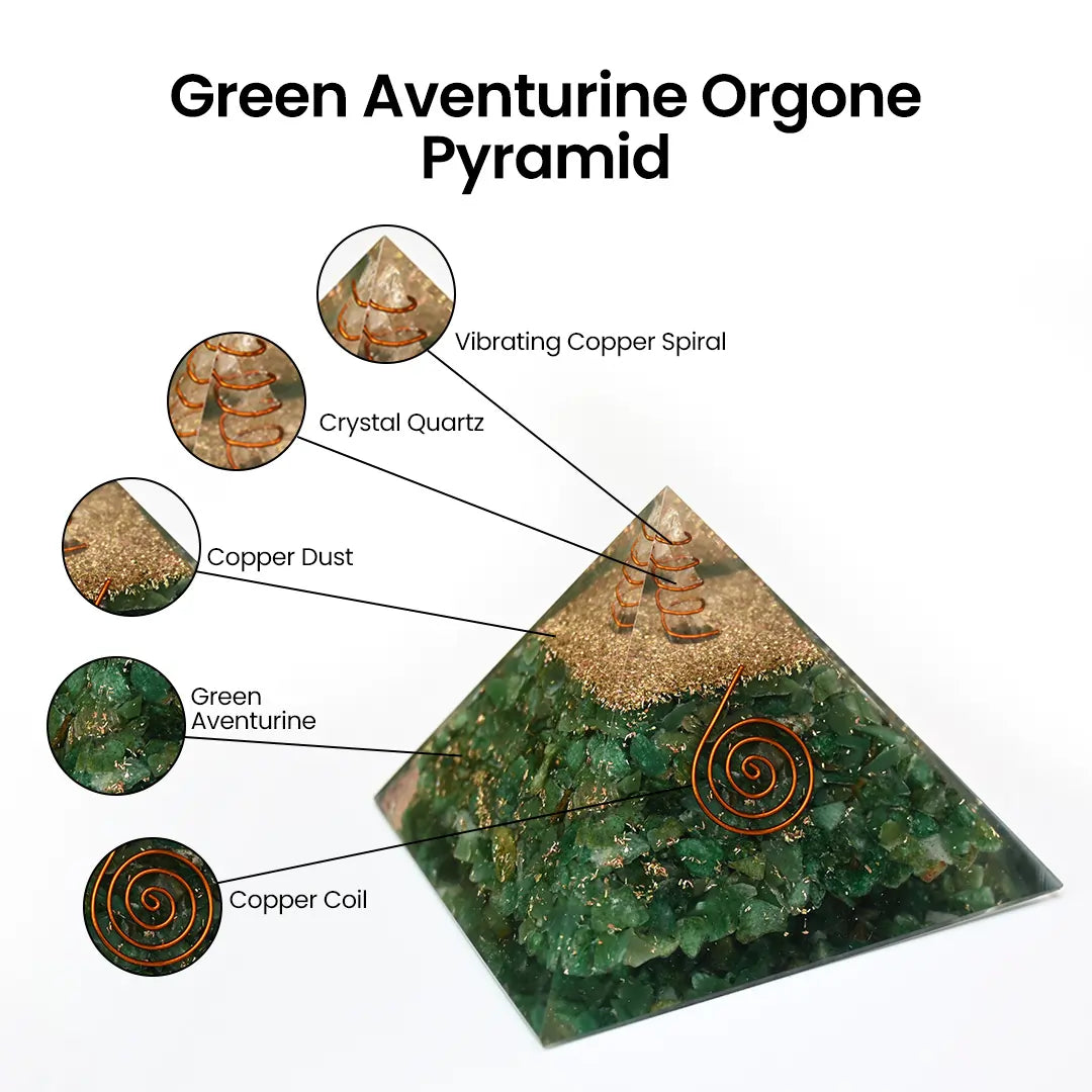 Vrishta Green Aventurine Pyramid