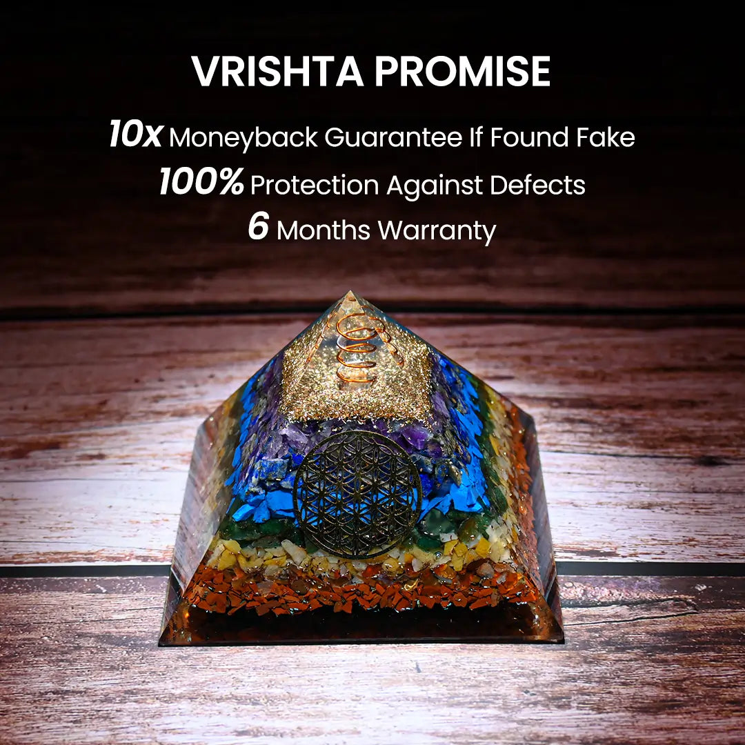 Vrishta Seven Chakra Pyramid