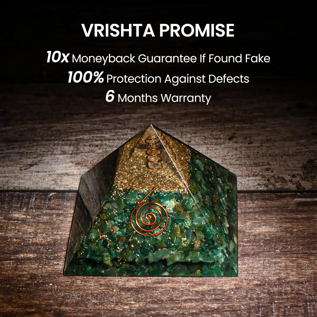 Vrishta Green Aventurine Pyramid
