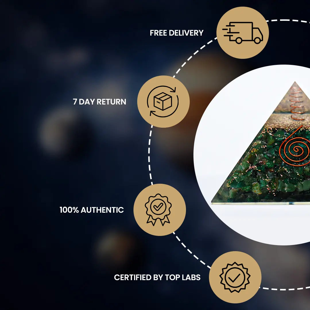 Vrishta Green Aventurine Pyramid