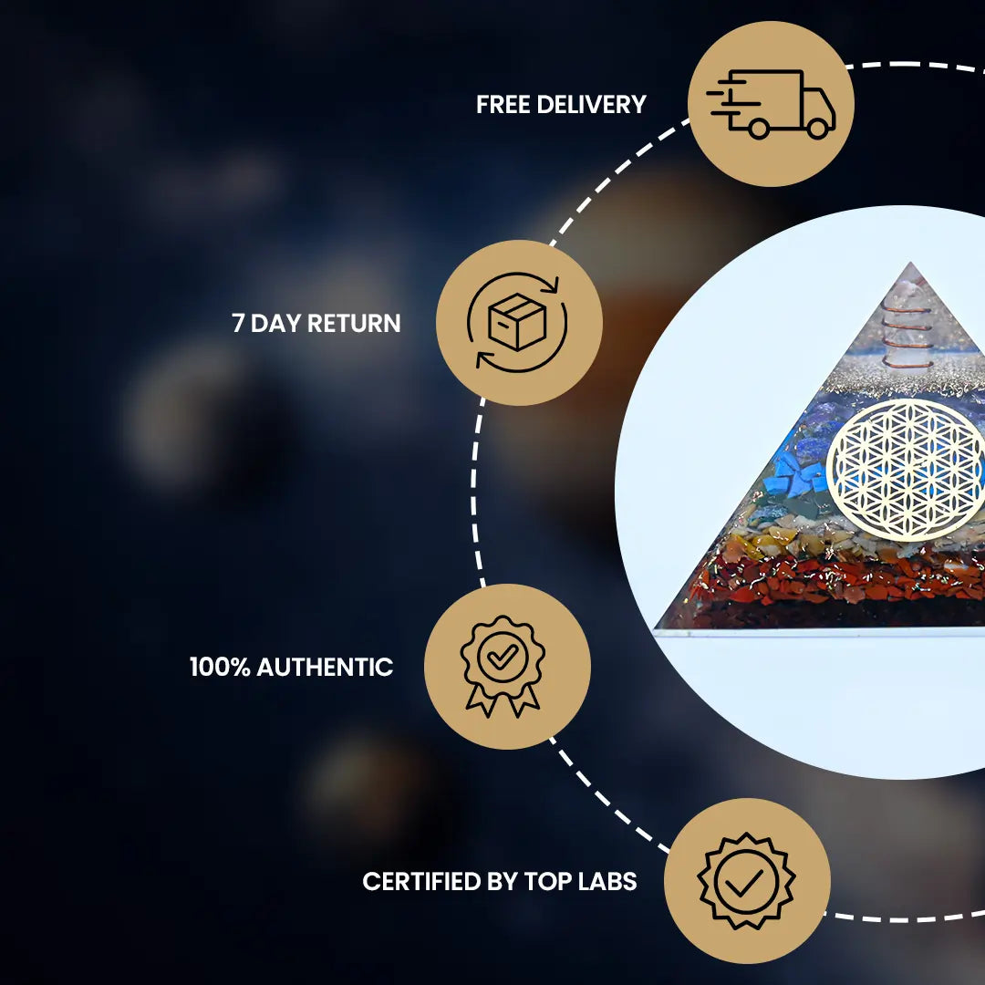 Vrishta Seven Chakra Pyramid