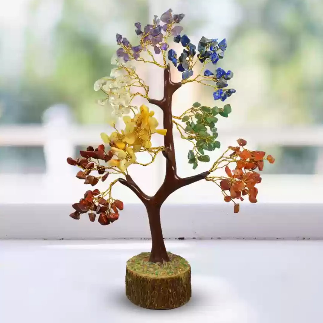 Buy Natural Stone & Crystal Trees Online in India - Vrishta