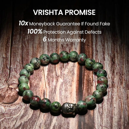 Vrishta Ruby Zoisite Bracelet