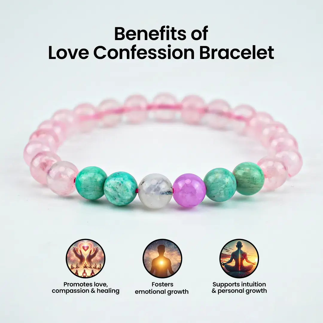 Affordable Vrishta Love Confession Bracelet for emotional balance and personal growth