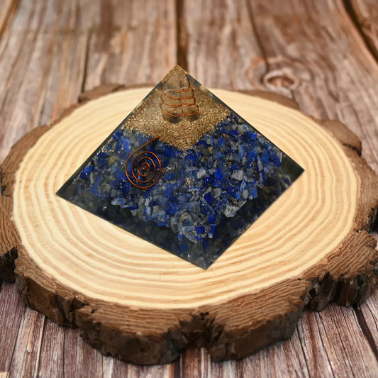 Vrishta Lapis Lazuli Organ Pyramid 90 MM Pyramid