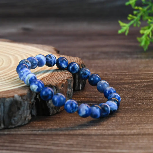 Certified & Activated Vrishta Sodalite Bracelet for Focus & Creativity