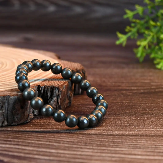 Certified & Activated Vrishta Pyrite Bracelet for Protection & Prosperity