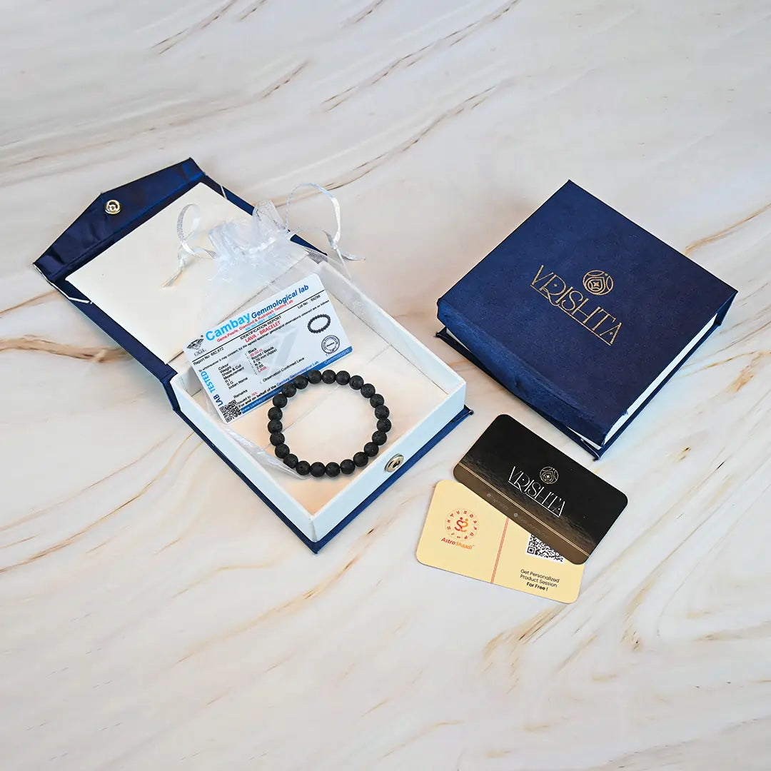 Lava Bracelet in Vrishta premium Kappa box showcasing authenticity and trust