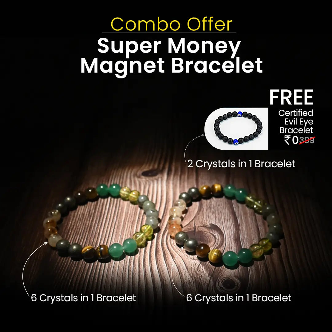 Vrishta Super Money Magnet Bracelet Combo