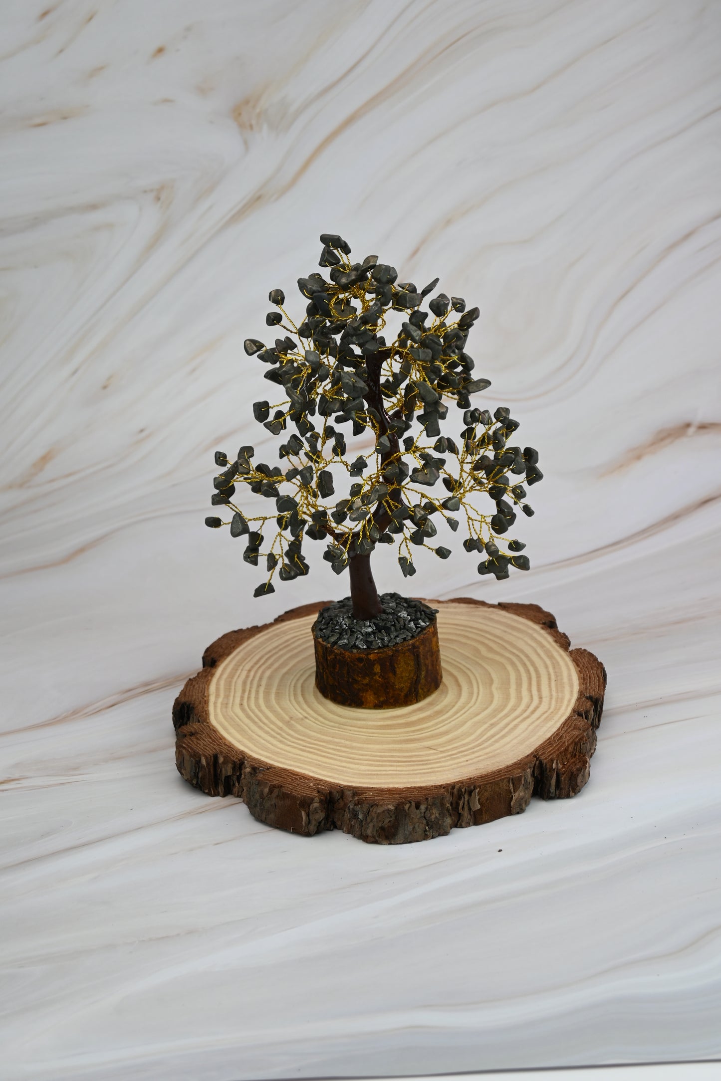 Vrishta Pyrite 300 Beads Tree
