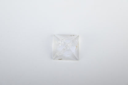 Vrishta Small Clear Quartz Stone Pyramid