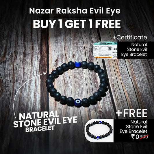 Vrishta Nazar Raksha Natural Stone Evil Eye Bracelet