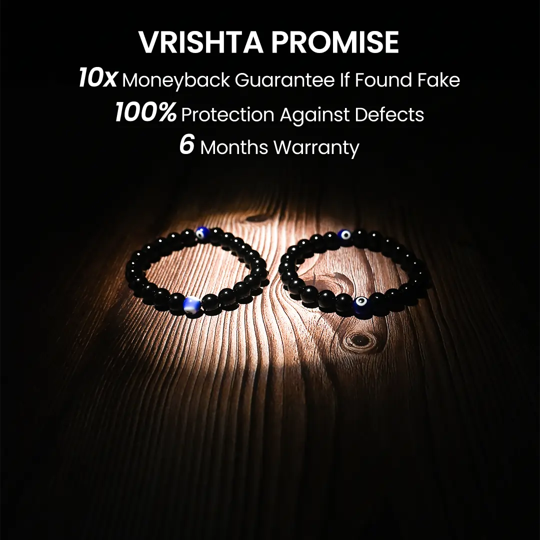 Vrishta Nazar Raksha Natural Stone Evil Eye Bracelet