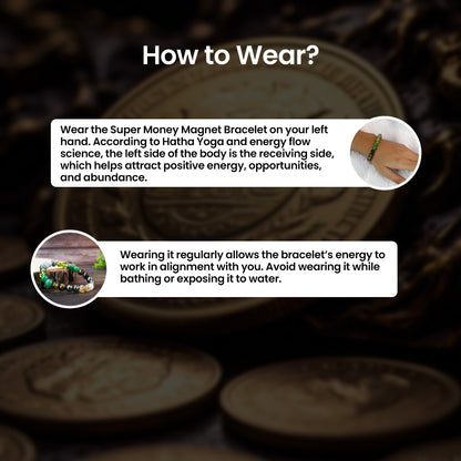 Vrishta Super Money Magnet Bracelet Combo