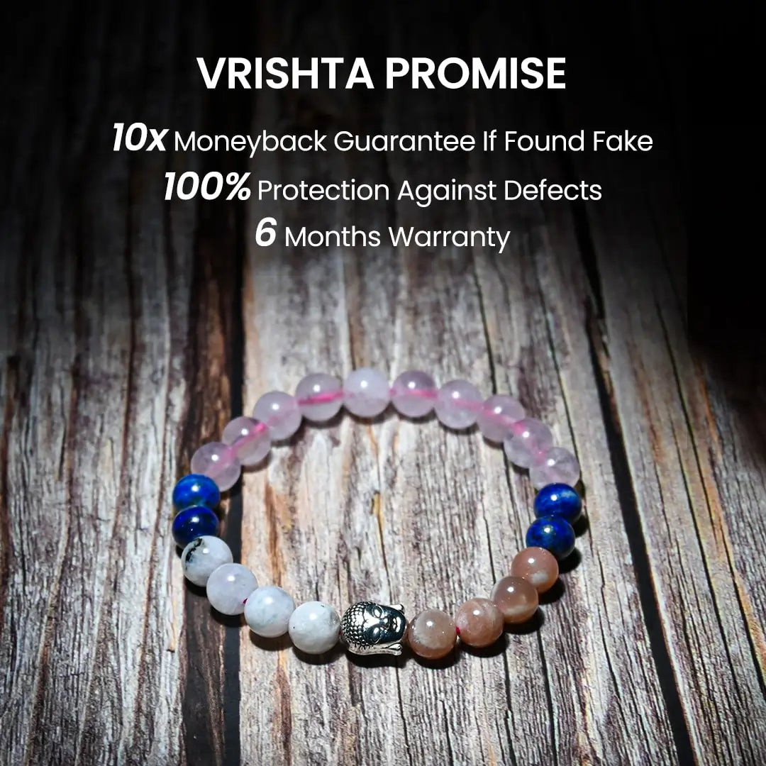Vrishta Guarantee on Love Finder Bracelet  with authenticity, warranty, and trust promise