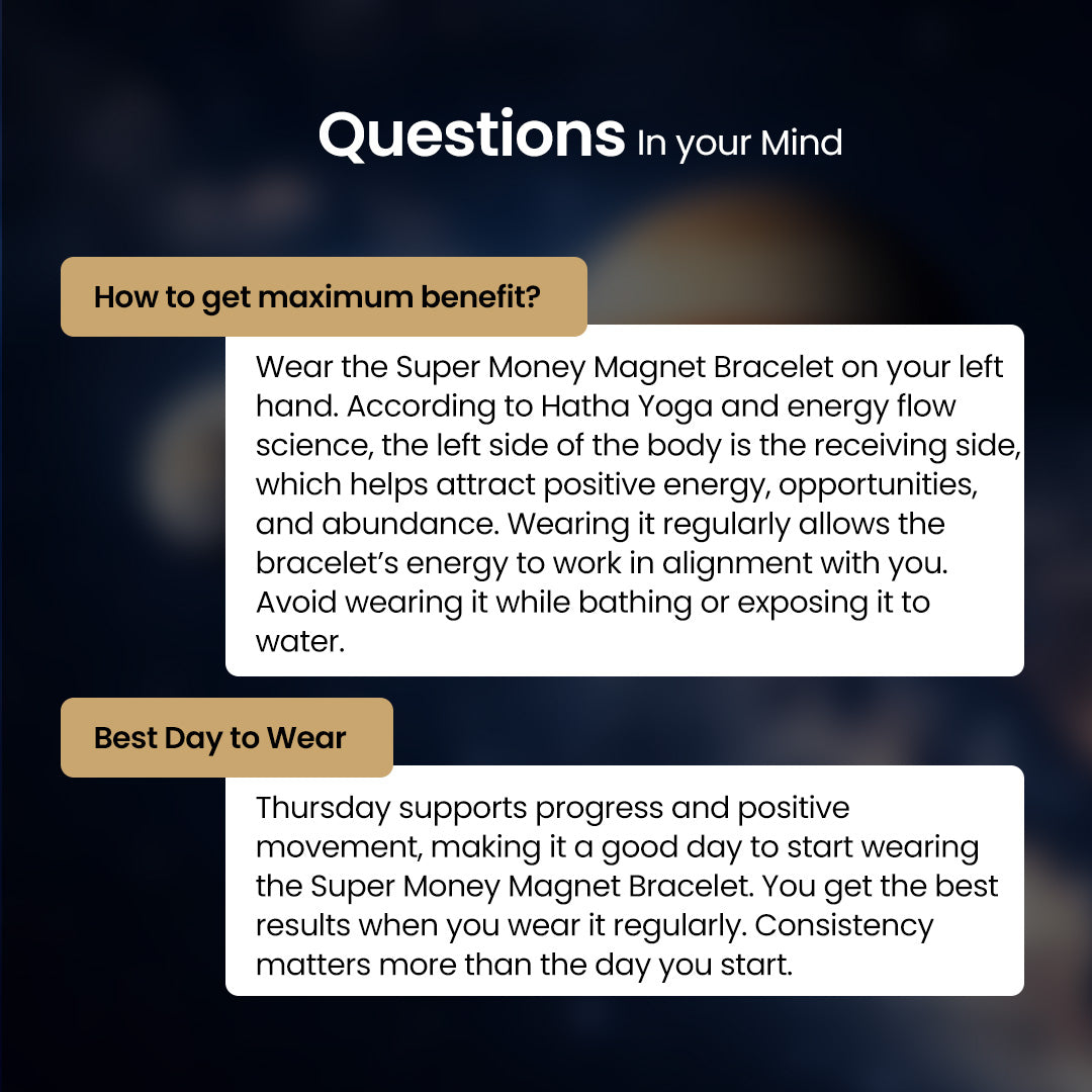 Vrishta Super Money Magnet Bracelet Combo